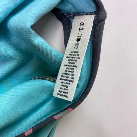 Athleta NWOT Bikini Swimsuit Bottoms Blue Bathing - Picture 5 of 15